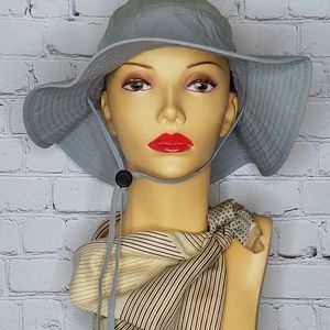 Outfly Hat Drawstring Mesh Hiking Outdoor One Size